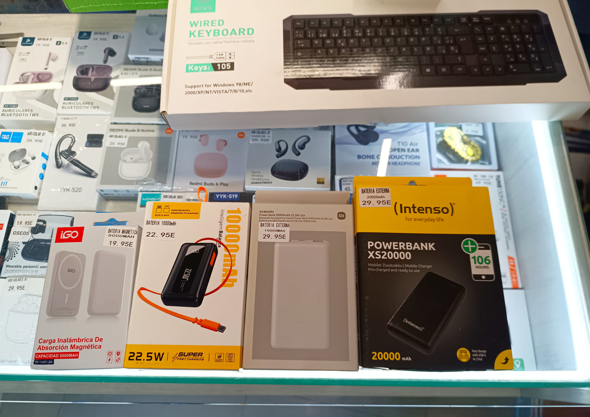 Power banks Xiaomi, Intenso y baterías magnéticas de 5000 a 20000 mAh en Móvil XOZ Burgos